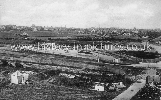 Boating Lakes, West Clacton, Essex. c.1920's